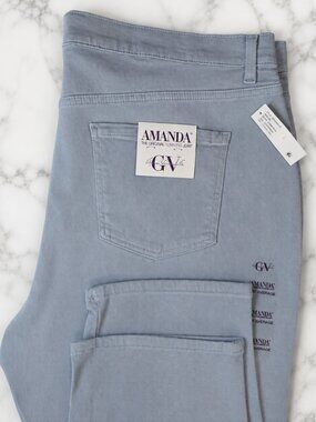 Gloria Vanderbilt Women's Jeans Amanda Size 22W Slimming Jeans